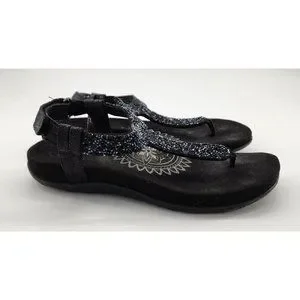Aetrex Shoes Aetrex Jade Sparkle Black Comfort Orthopedic